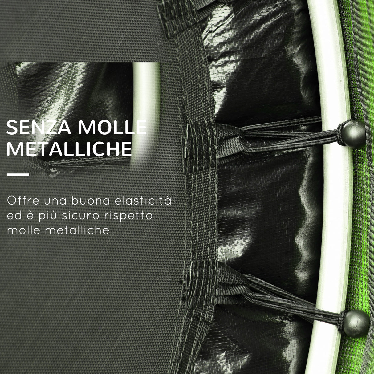 easycomfort tappeto elastico 140cm per bambini da 3 anni con rete di protezione trampolino elastico carico massimo 45kg