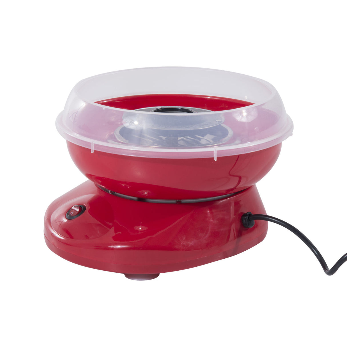 easycomfort easycomfort macchina per zucchero filato in pp acciaio inox e alluminio 450w 27 x 26 x 18cm rosso ean 8054111840804