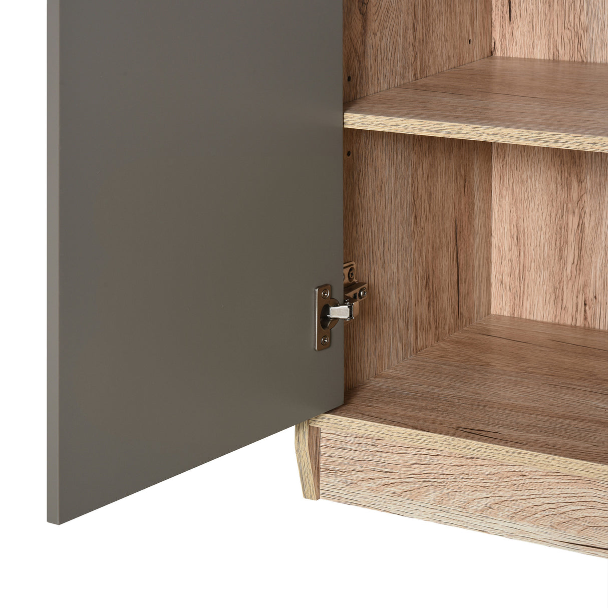 easycomfort easycomfort armadietto sottolavabo in mdf con ritaglio per lavandino con 2 ante e 2 mensole regolabili 60 x 30 x 60cm ean 8054111847827