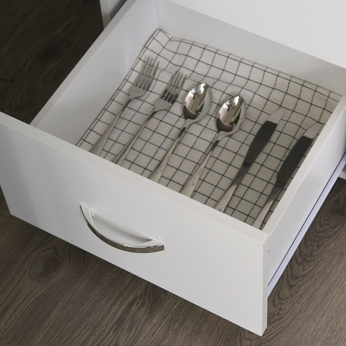 easycomfort easycomfort credenza moderna in legno bianco con 2 armadietti mensole regolabili 1 ripiano aperto e 3 cassetti 80x39 5x183 5cm