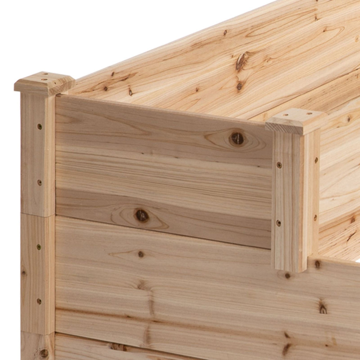 easycomfort easycomfort lettino per orto rialzato 3 livelli fioriera in legno per piante