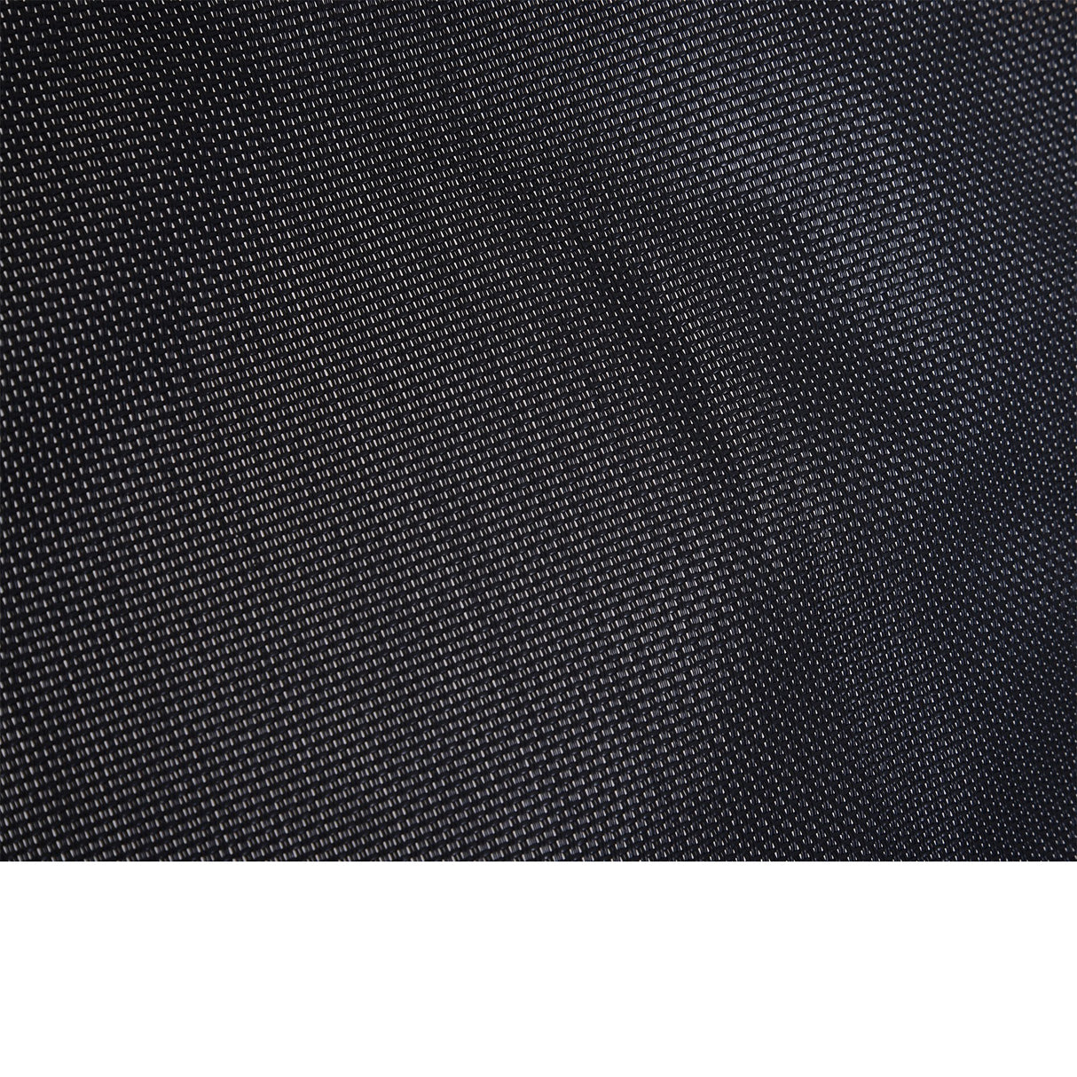 easycomfort easycomfort sedia a dondolo moderna in textilene nero 154x80x84cm
