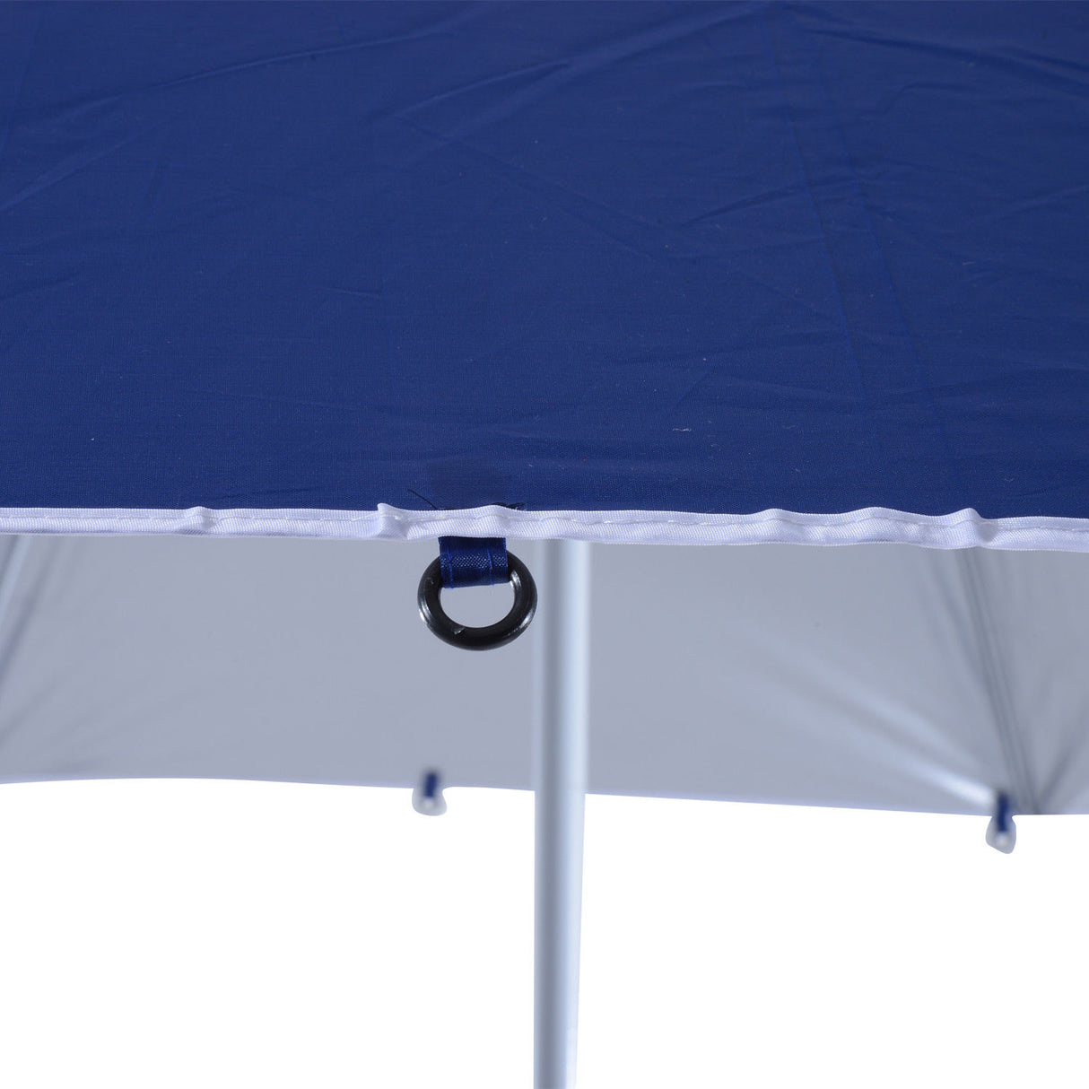easycomfort easycomfort ombrellone da spiaggia tenda parasole 2 in 1 protezione uv 50 in poliestere ferro con borsa di trasporto