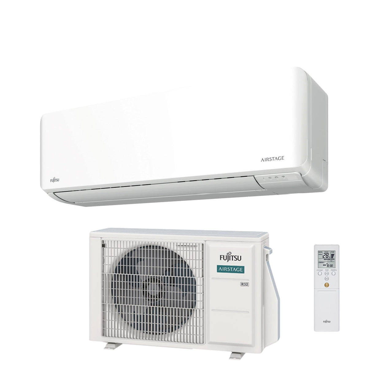 climatizzatore condizionatore fujitsu inverter serie km 12000 btu asyg12kmcf codice 3ngf87280 r 32 wi fi integrato classe a__ a_