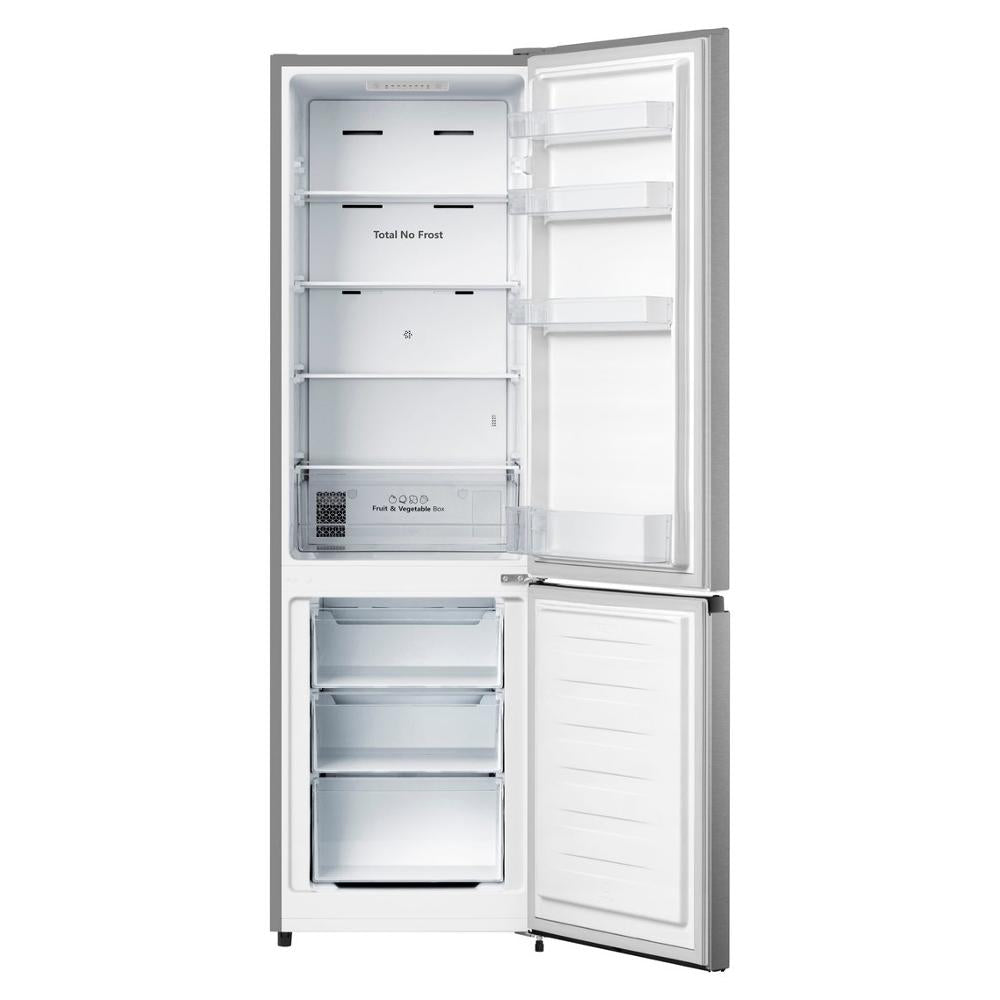 hisense frigorifero combinato hisense fcn255ace 255 litri classe e a1797xl55xp563 total no frost inox ean 6921727075413