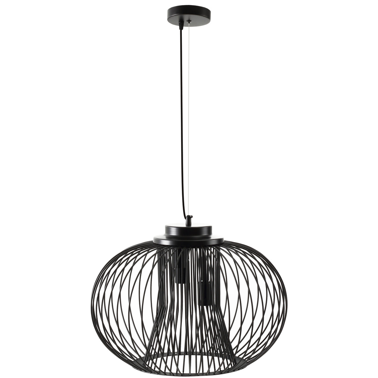 easycomfort easycomfort lampadario da soffitto design moderno con attacco e27 e altezza regolabile 50x150cm
