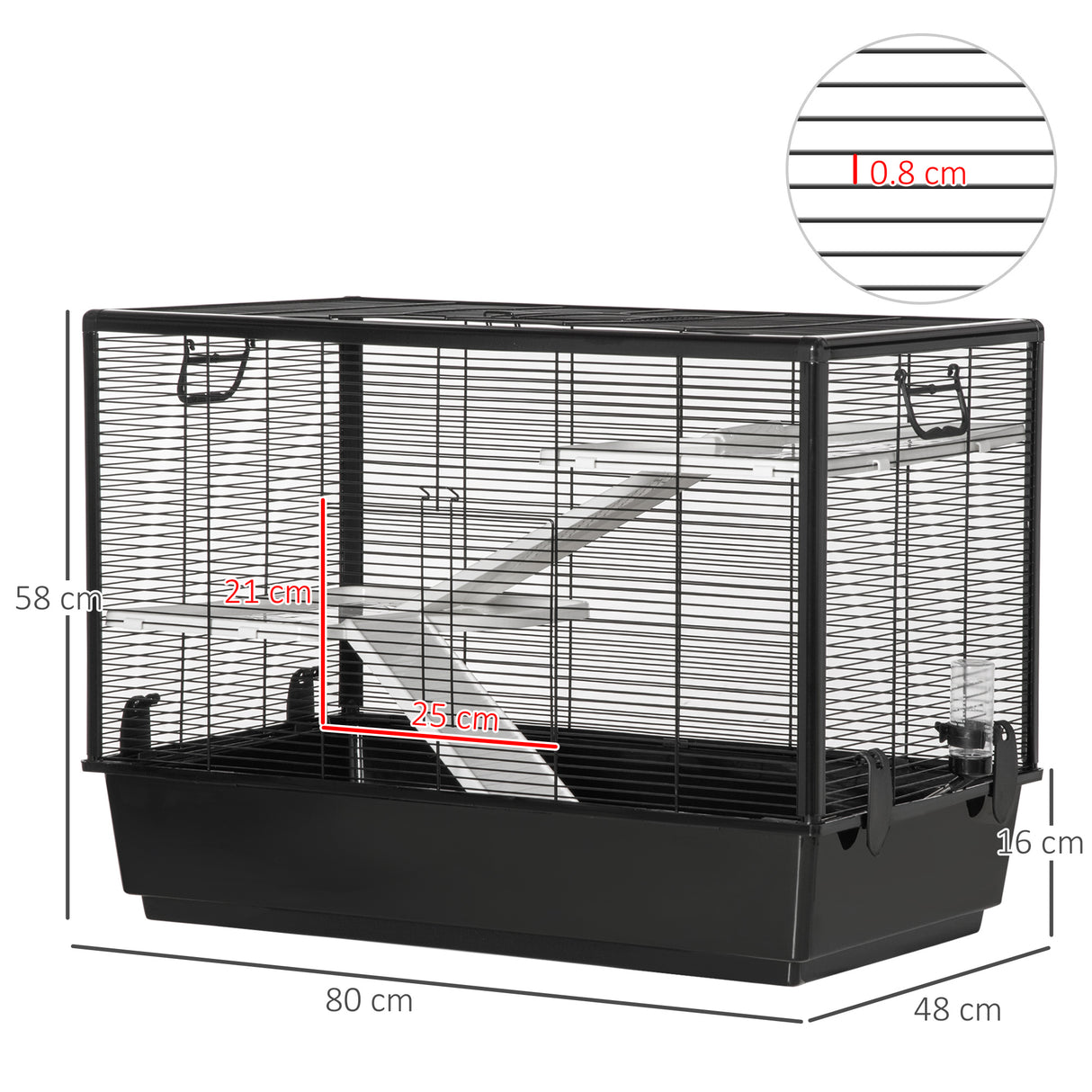 immagine-3-easycomfort-gabbia-per-porcellino-d-india-con-maniglia-serbatoio-d-acqua-rampa-e-piatto-80x48x58cm-nera