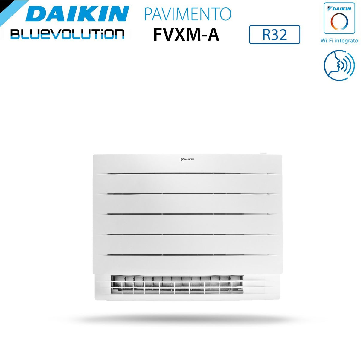 Unité intérieure sur pied Daikin Bluevolution Perfera 9000 BTU FVXM25A R-32 avec Wi-Fi intégré et télécommande infrarouge incluse