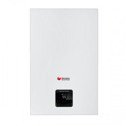 area occasioni caldaia a gas hermann saunier duval thematek condens 28 as 1 kw metano o gpl completa di kit fumi coassiale novita 34351