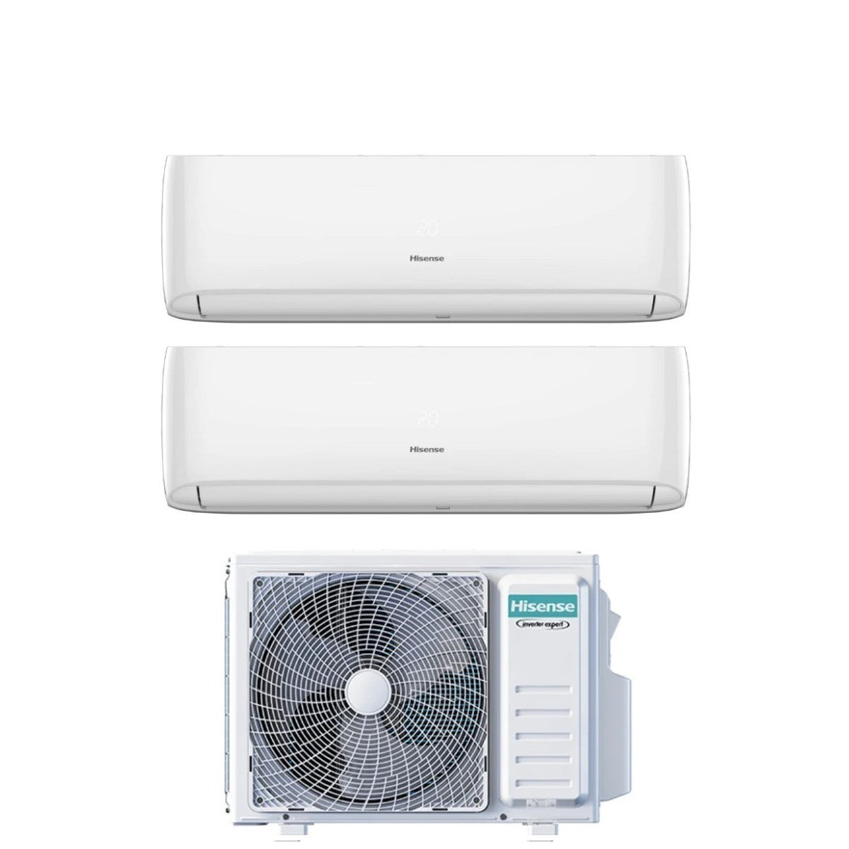 area occasioni climatizzatore condizionatore hisense dual split inverter serie hi comfort 9+9 con 2amw35u4rgc r 32 wi fi integrato 9000+9000 37919