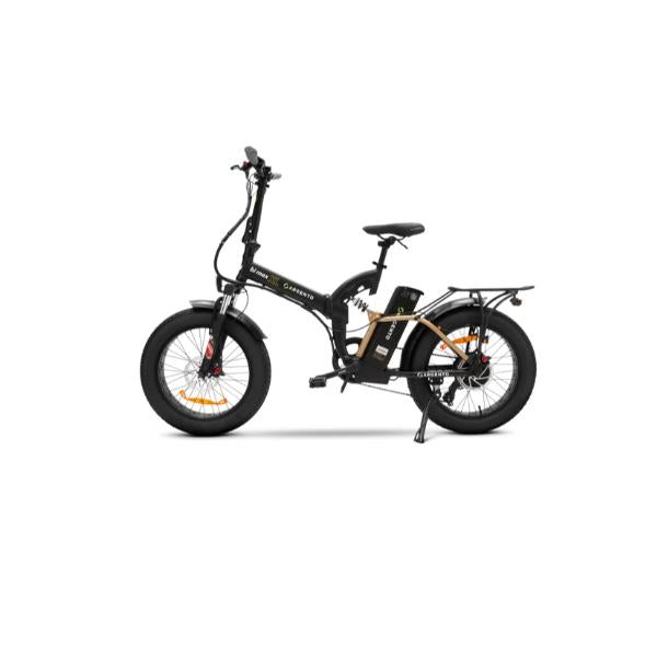 argento bicicletta elettrica argento e bike bimax xl 48v 500w nero ar bi 220007 ean 8052679456024