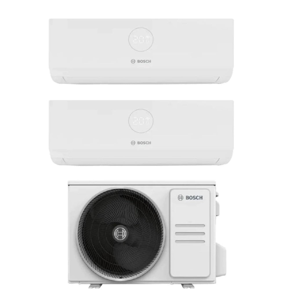 bosch climatizzatore condizionatore bosch dual split inverter serie climate 5000i 1212 con cl5000m 623 e r 32 wi fi optional 1200012000