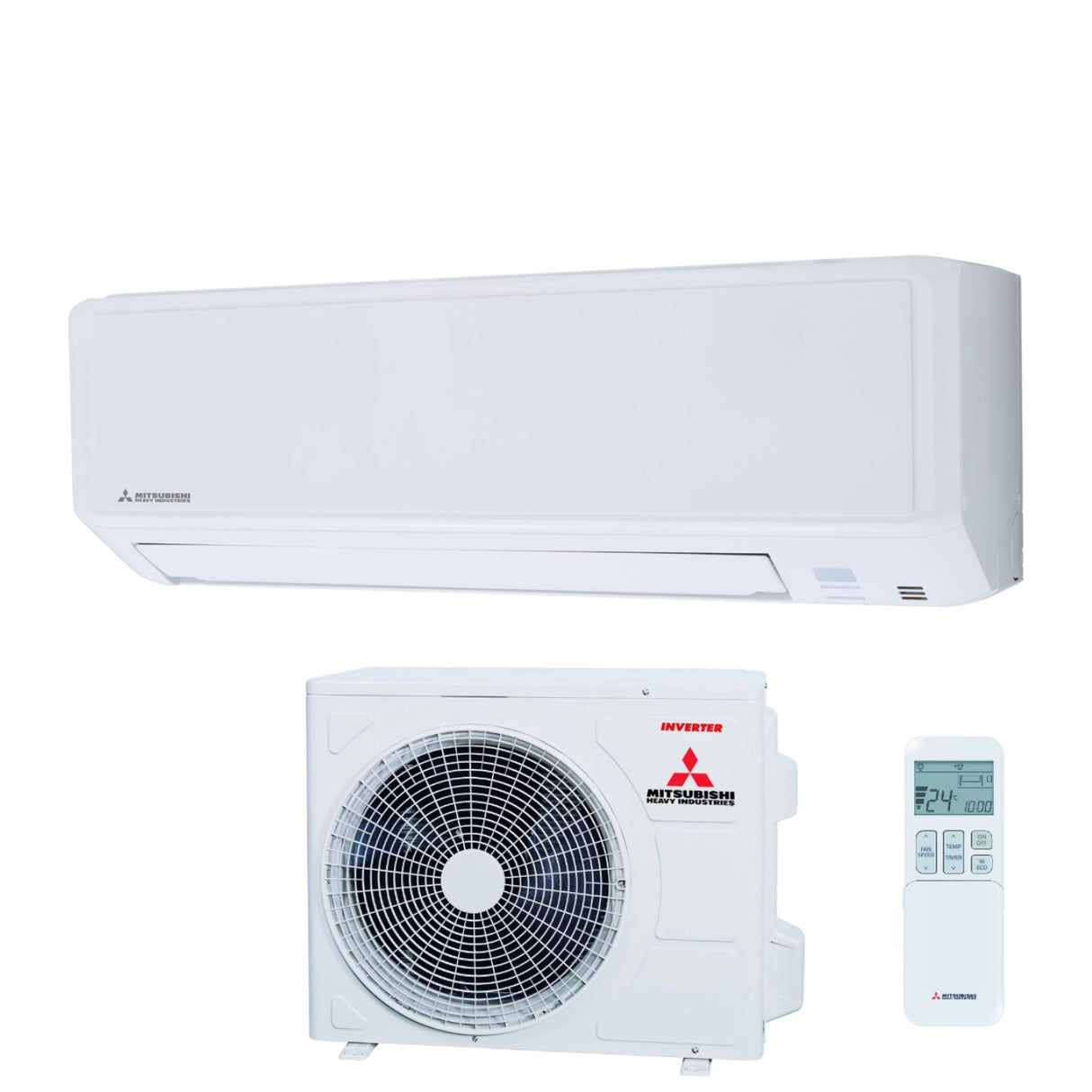 climatizzatore condizioantore mitsubishi heavy industries dc inverter 12000 btu dxk12z6 w gas r 32