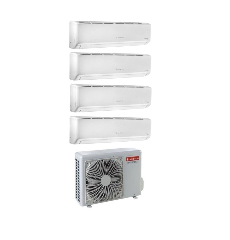 climatizzatore condizionatore ariston quadri split inverter serie alys plus 9_9_9_12 con quad 110 xd0b o r 32 wi fi optional 9000_9000_9000_12000 new 2018