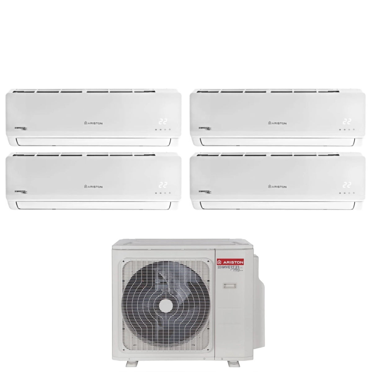 climatizzatore condizionatore ariston quadri split inverter serie prios 9_9_9_12 con quad 110 xd0c o r 32 wi fi optional 9000_9000_9000_12000