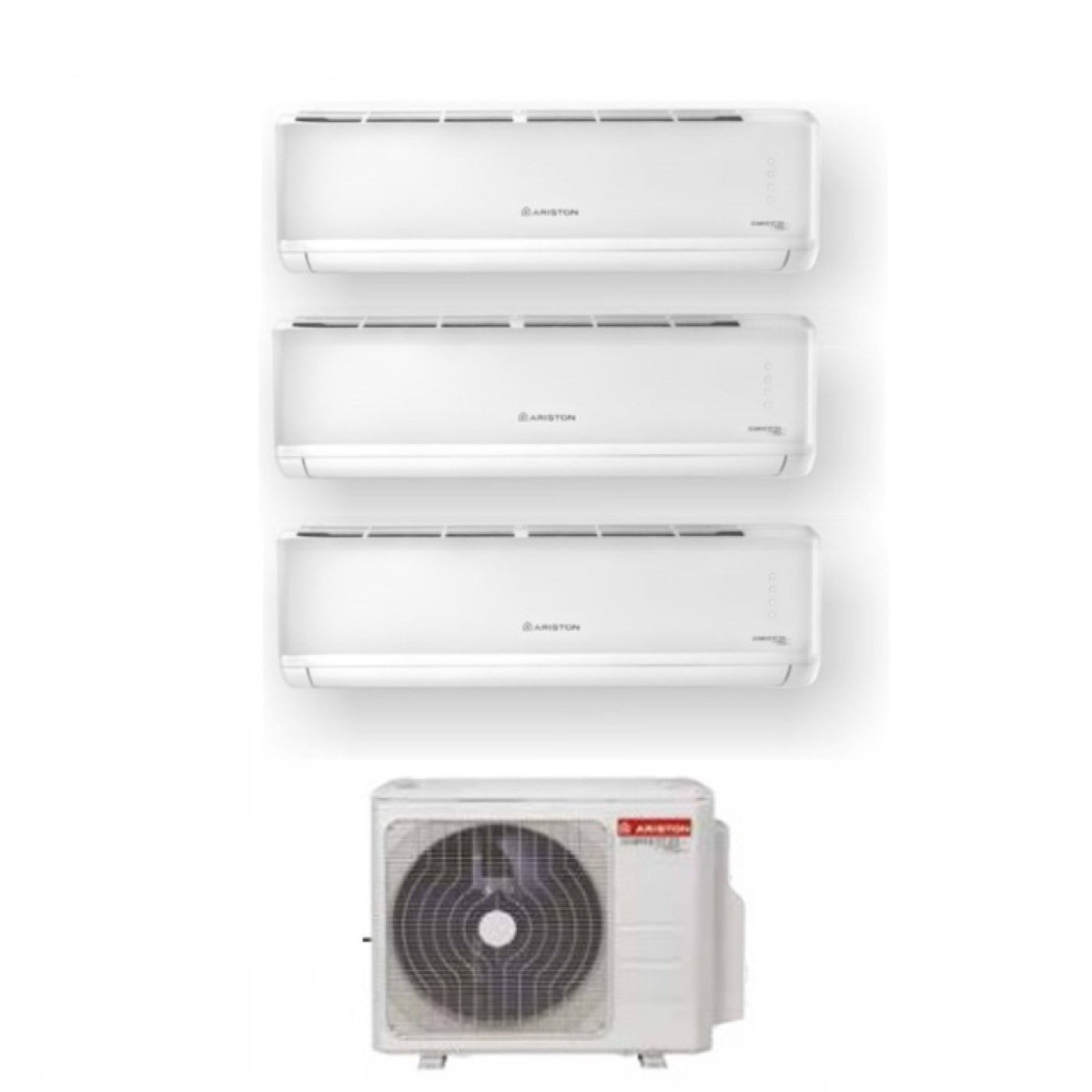 climatizzatore condizionatore ariston trial split inverter serie alys 9_12_18 con quad 110 xd0c o r 32 wi fi optional 9000_12000_18000