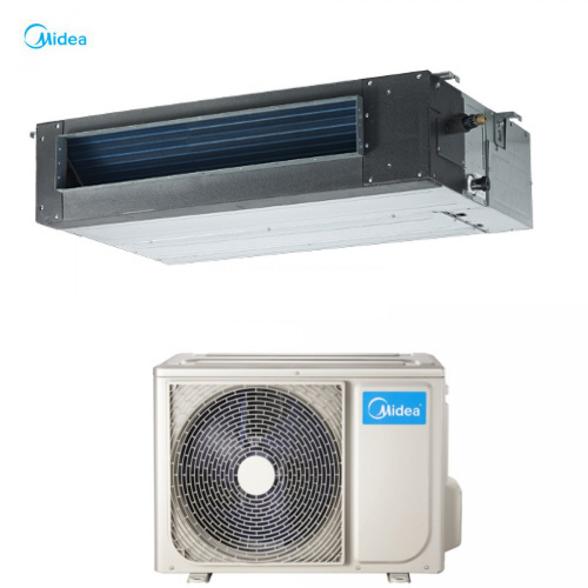 climatizzatore condizionatore canalizzabile inverter midea 30000 btu mtbe 88 classe a__ 4737