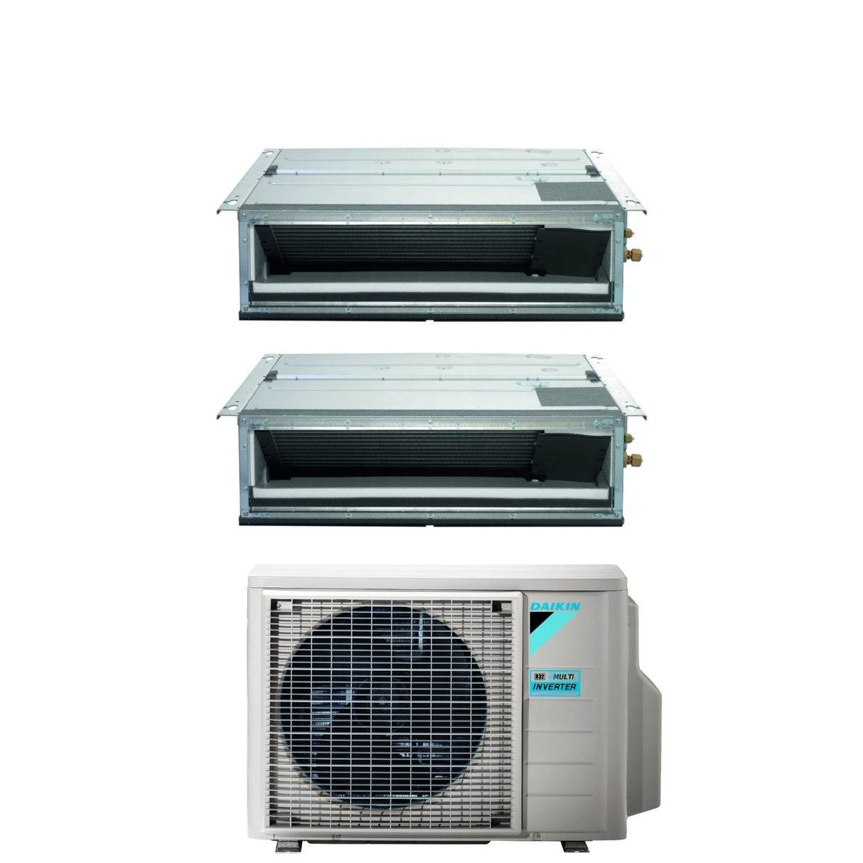 climatizzatore condizionatore daikin bluevolution dual split canalizzato canalizzabile inverter serie fdxm f9 9_9 con 2mxm40m r 32 wi fi optional 9000_9000 garanzia italiana