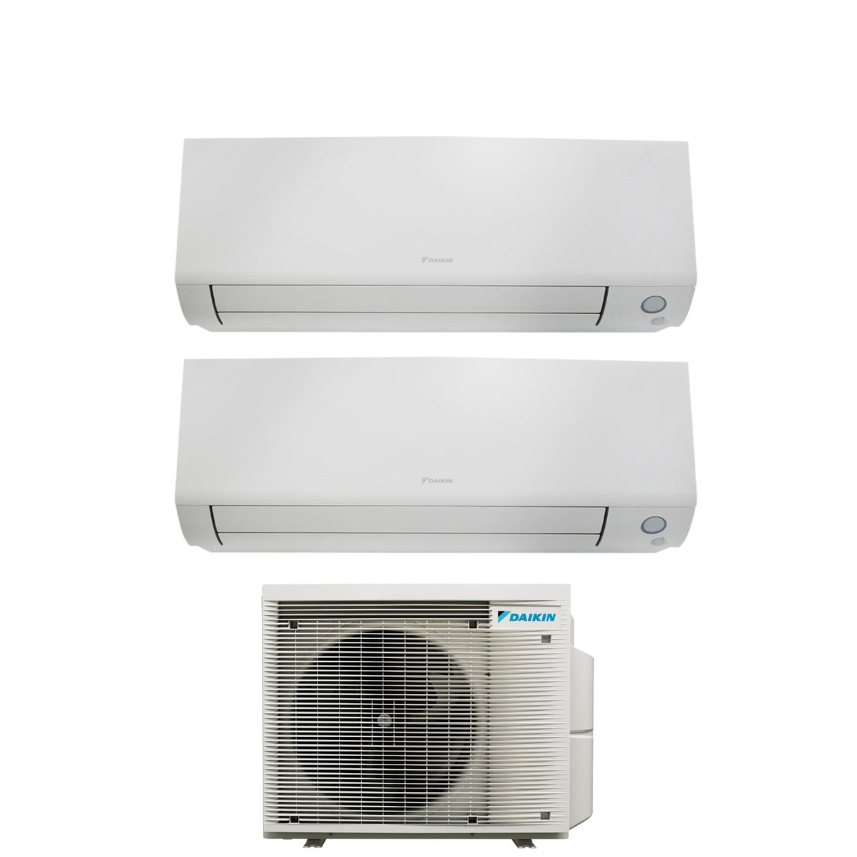 climatizzatore condizionatore daikin bluevolution dual split inverter serie perfera all season 9+12 con 2mxm50a r 32 wi fi integrato 9000+12000 garanzia italiana