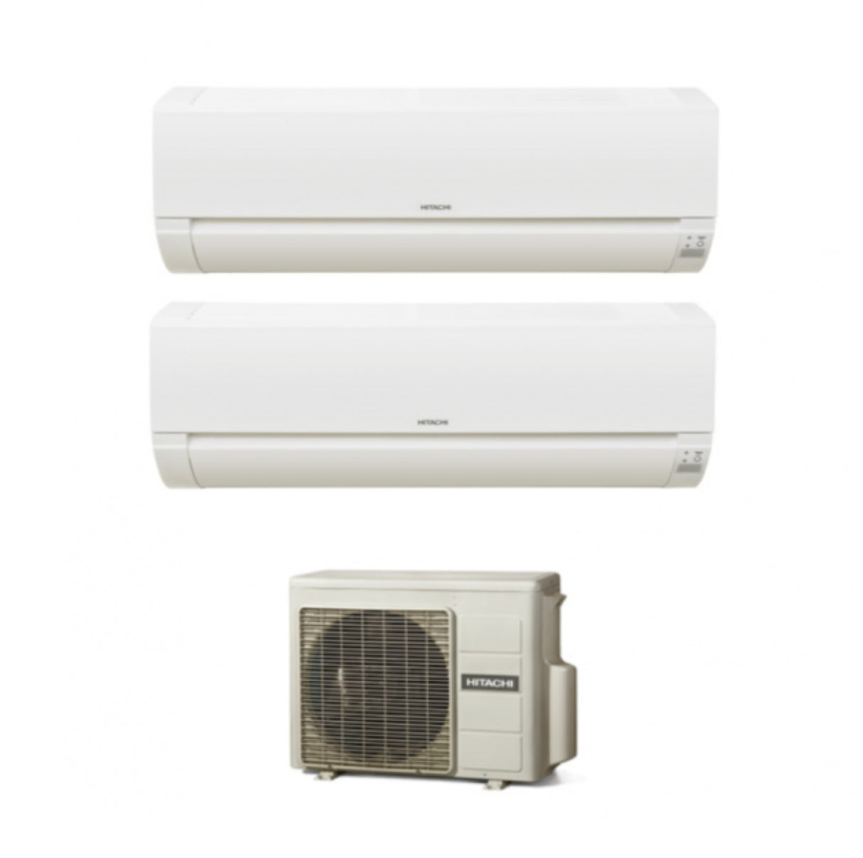 climatizzatore condizionatore dual split inverter hitachi serie dodai 12000_12000 con ram 53ne2f r 32 wi fi optional novita 12_12 13893