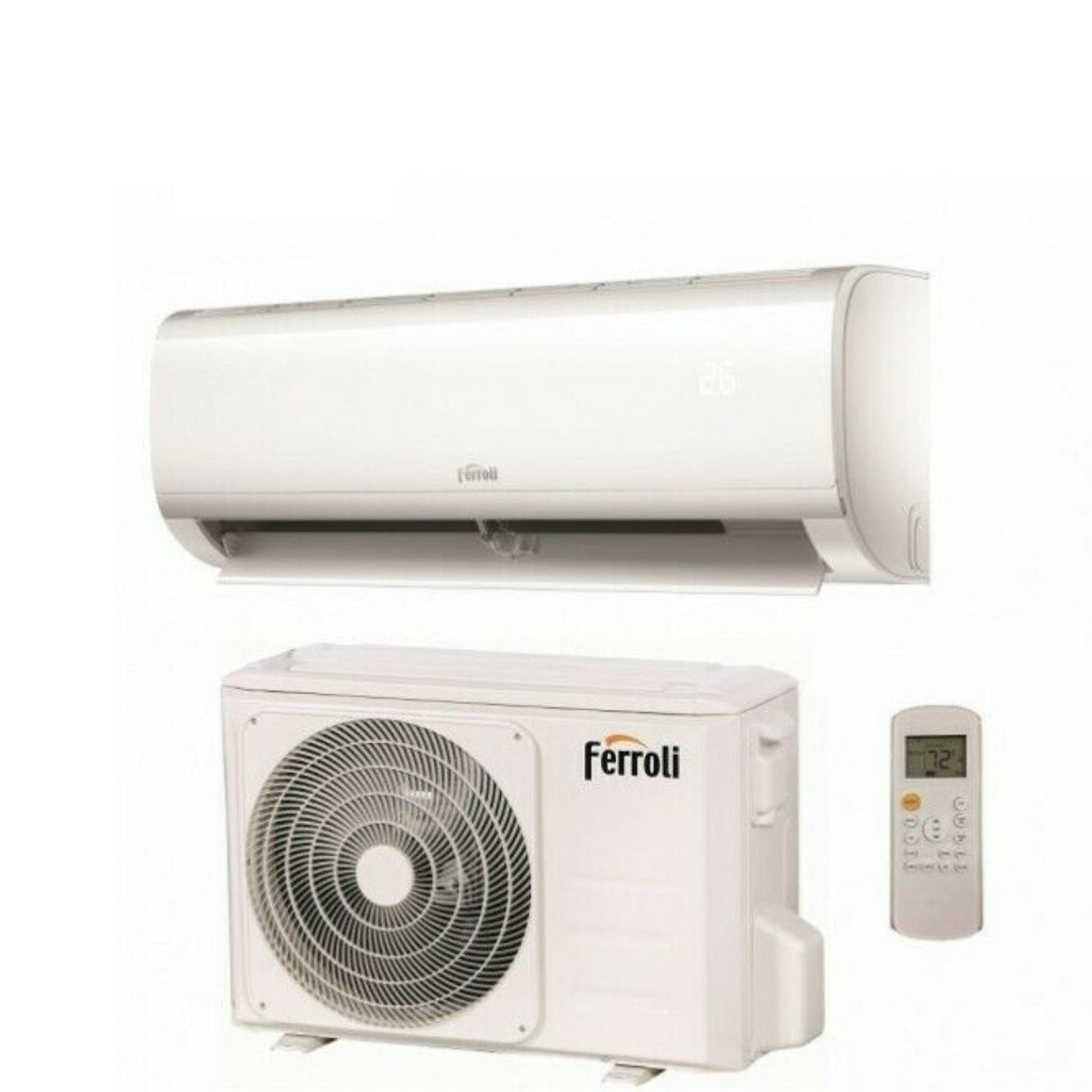 climatizzatore condizionatore ferroli inverter serie diamant s 18000 btu r 32 novita wi fi integrato