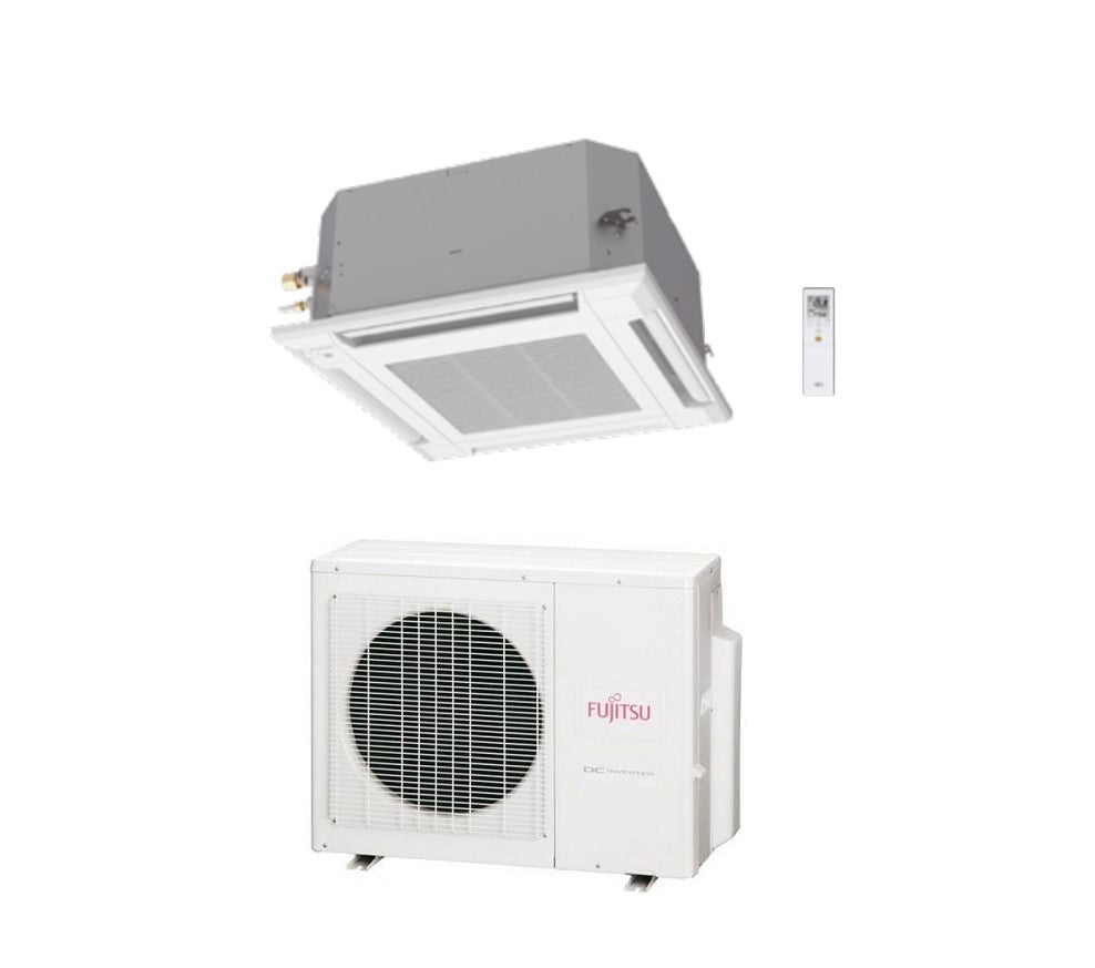 climatizzatore condizionatore fujitsu cassetta 4 vie serie kv 18000 btu r 32 auxg18kvla a__ novita