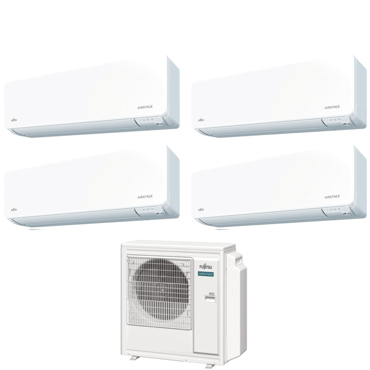 climatizzatore condizionatore fujitsu quadri split inverter serie kg 7_7_7_7 con aoyg30kbta4 r 32 wi fi integrato 7000_7000_7000_7000