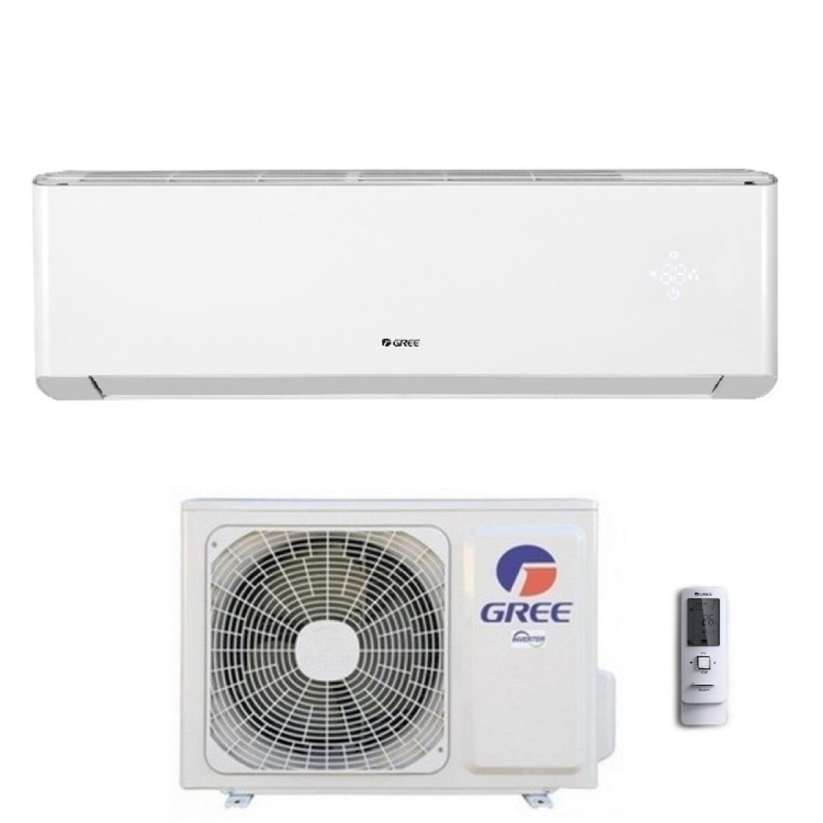 climatizzatore condizionatore gree inverter serie amber 12000 btu r 32 wi fi classe a___ new 2018