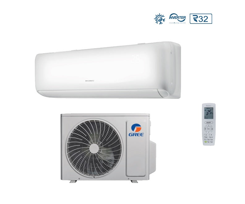 climatizzatore condizionatore gree inverter serie ari 24000 btu r 32 wi fi integrato a__ a_ gwh24atdxe k6dna1a