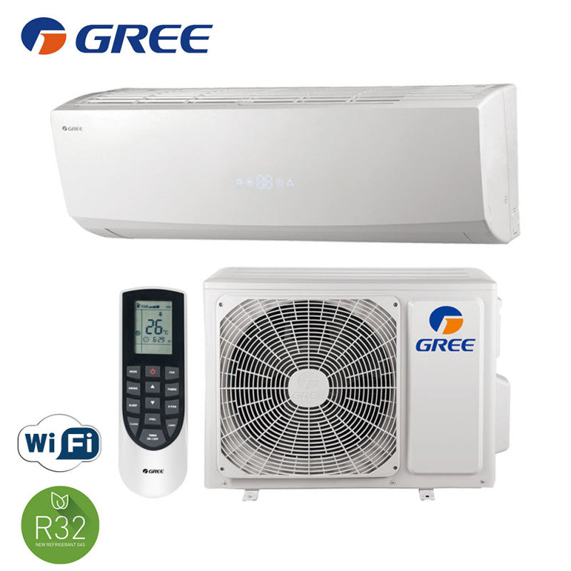 climatizzatore condizionatore gree inverter serie pular 18000 btu gwh18agd k6dna1d i r 32 wi fi integrato a__ a_