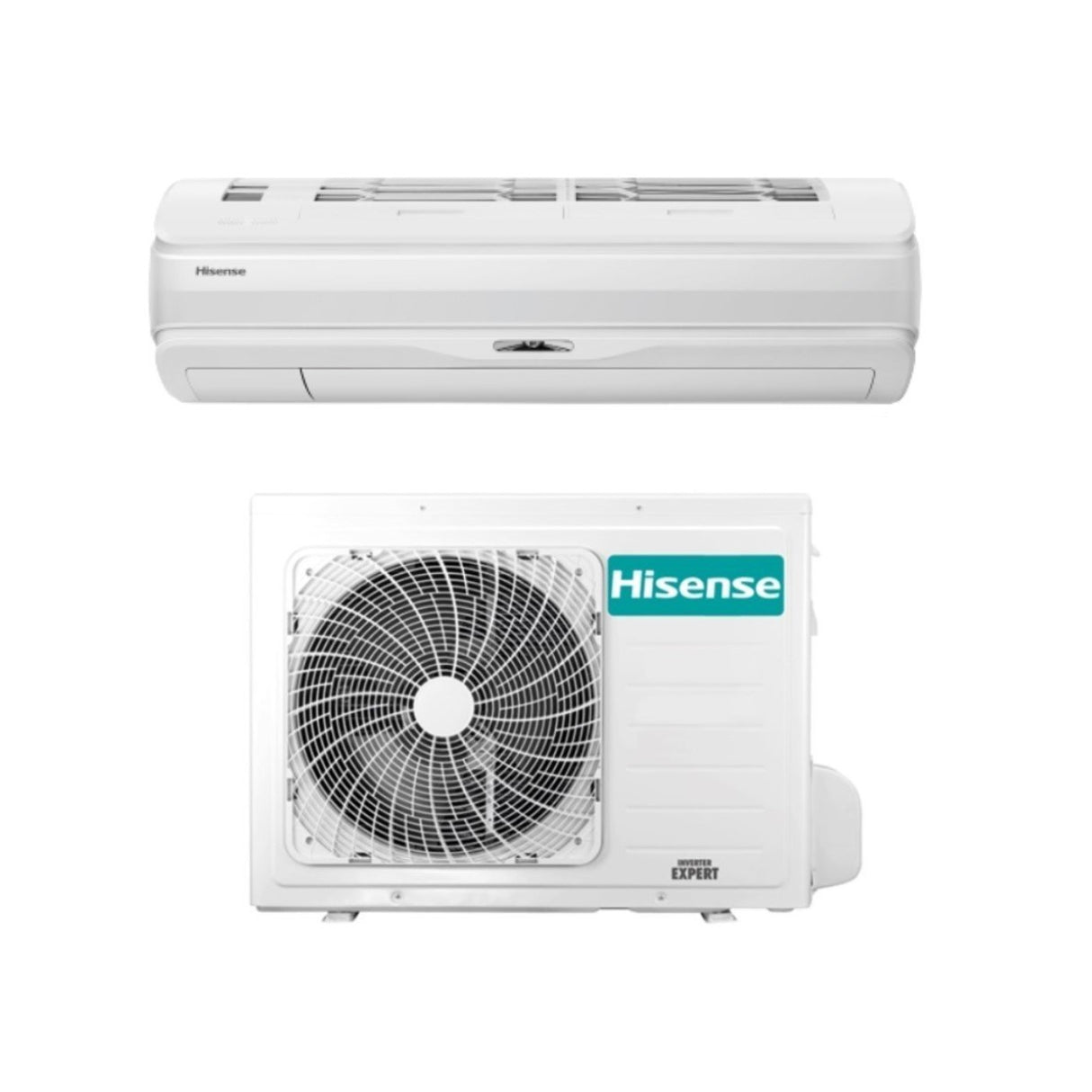 climatizzatore condizionatore hisense inverter serie silentium pro 12000 btu qd35xu02g+qd35xu00w r 32 wi fi integrato novita