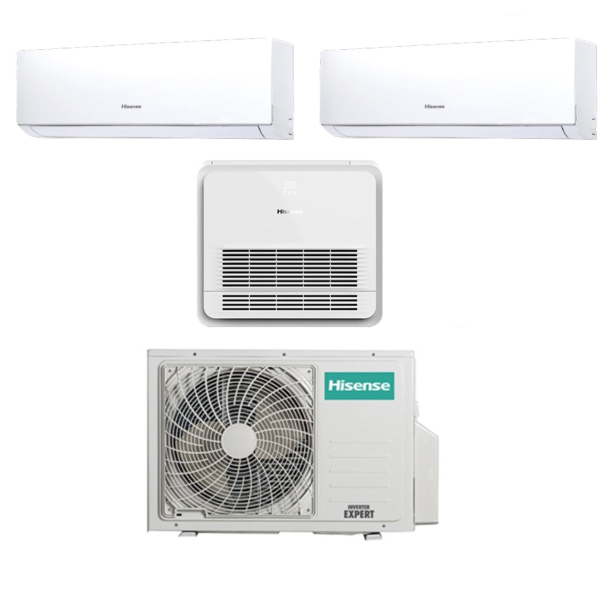 climatizzatore condizionatore hisense trial split inverter serie new comfort _ console akt 9_9_12 con 3amw72u4rfa r 32 wi fi optional 9000_9000_9000 30281