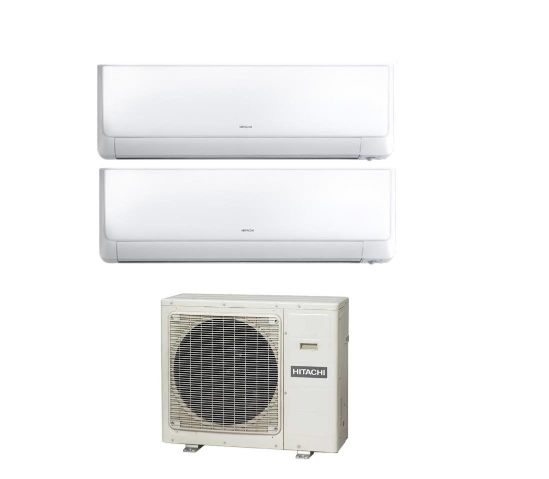 climatizzatore condizionatore hitachi dual split inverter r 32 akebono 9_12 con ram 53np2e wi fi optional 9000_12000 copia