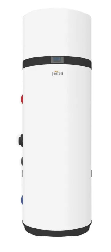 ferroli scaldabagno a pompa di calore ferroli egea tech ht 200 2cp0024f wi fi integrato a