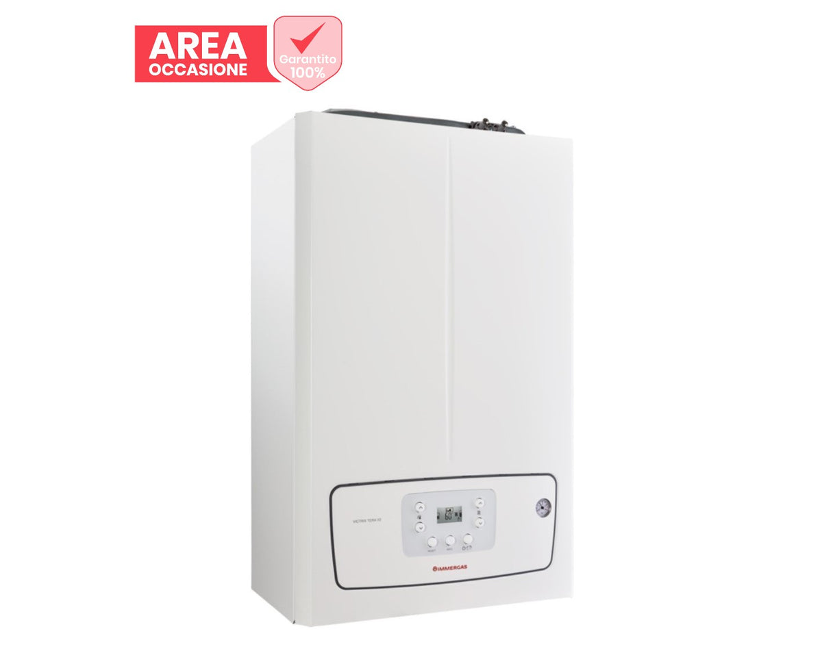 immergas area occasioni 2301 caldaia a condensazione immergas victrix tera vip v2 24 low nox metano completa di kit scarico fumi