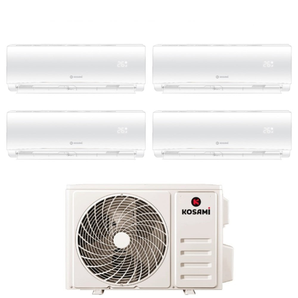 kosami condizionatore quadri split kosami paros white 12121212 con 42 5 r 32 wi fi integrato