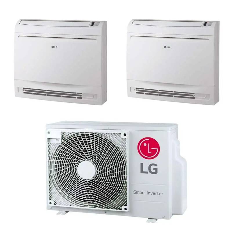 lg condizionatore dual split console lg 99 btu con mu2r17 r 32 wi fi optional