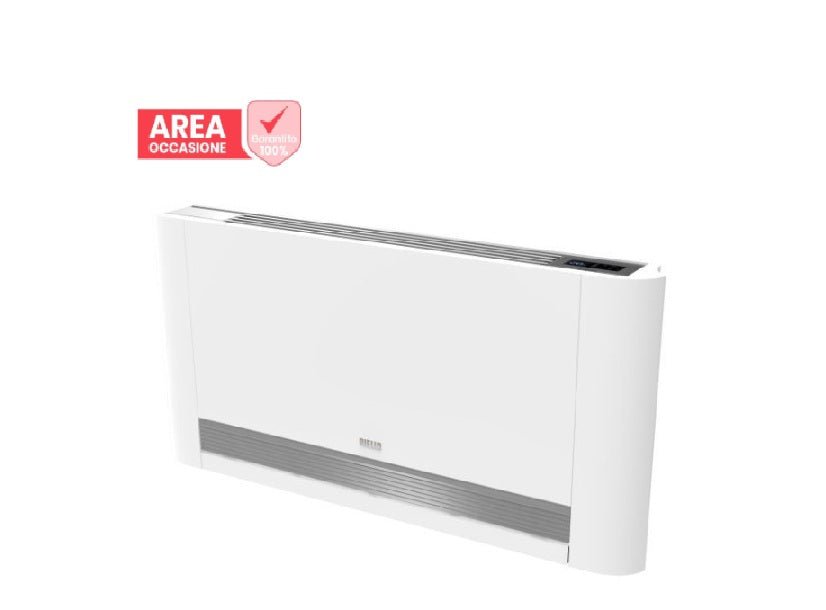 riello area occasioni 2826 ventilconvettore fan coil riello design inverter 33 b con motore brushless con pannello di comando a bordo