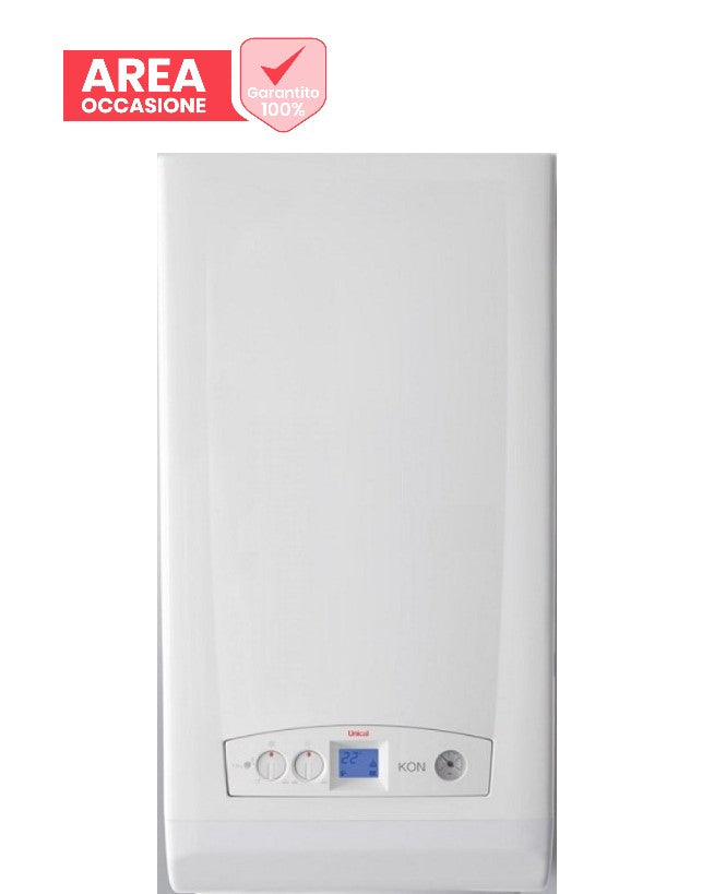 unical area occasioni caldaia a condensazione unical kon m c24 low nox metano completa di kit scarico fumi