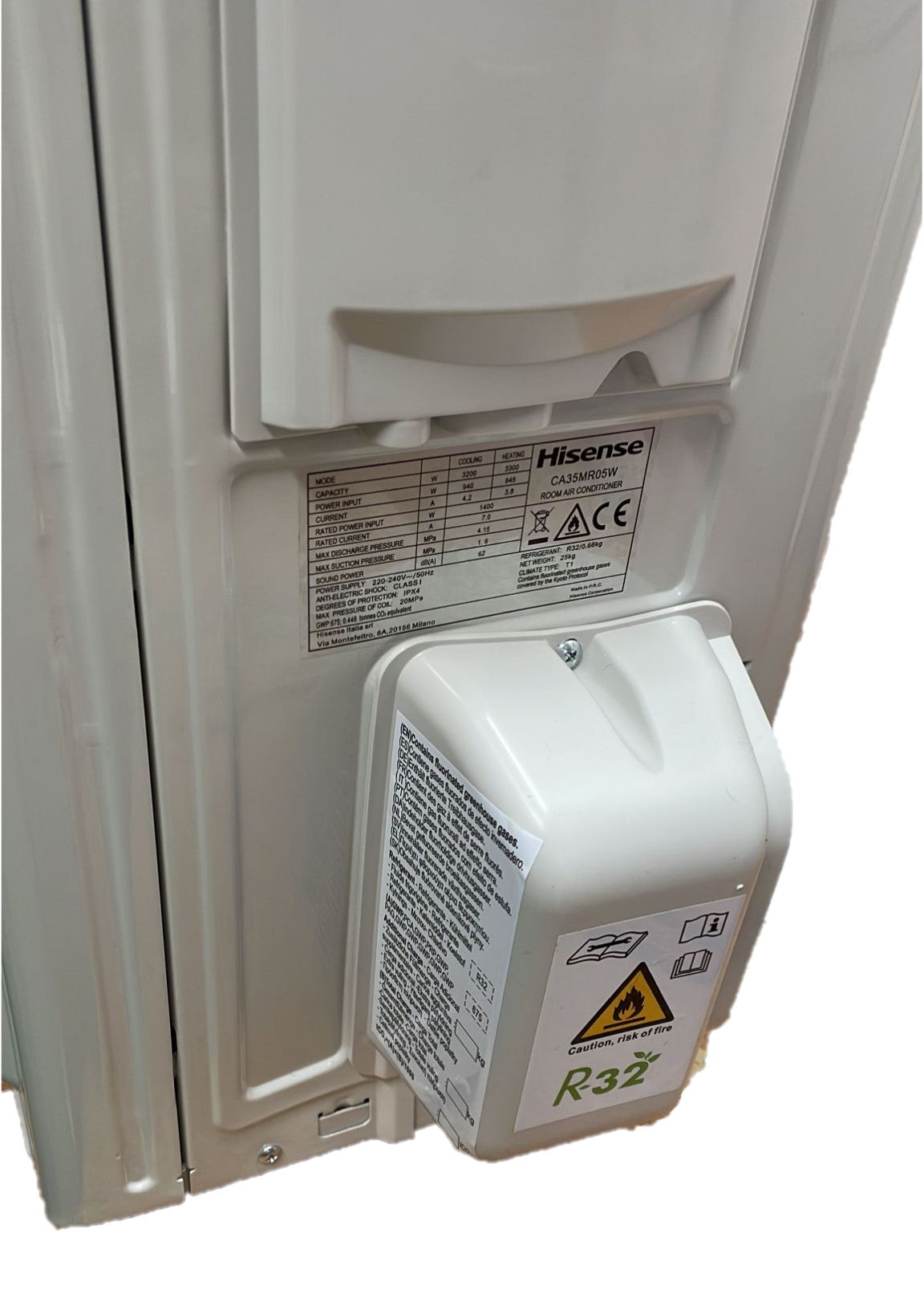 area occasioni climatizzatore condizionatore hisense inverter serie easy smart 12000 btu ca35mr05g + ca35mr05w r 32 wi fi optional classe a++ a+ novita 2023