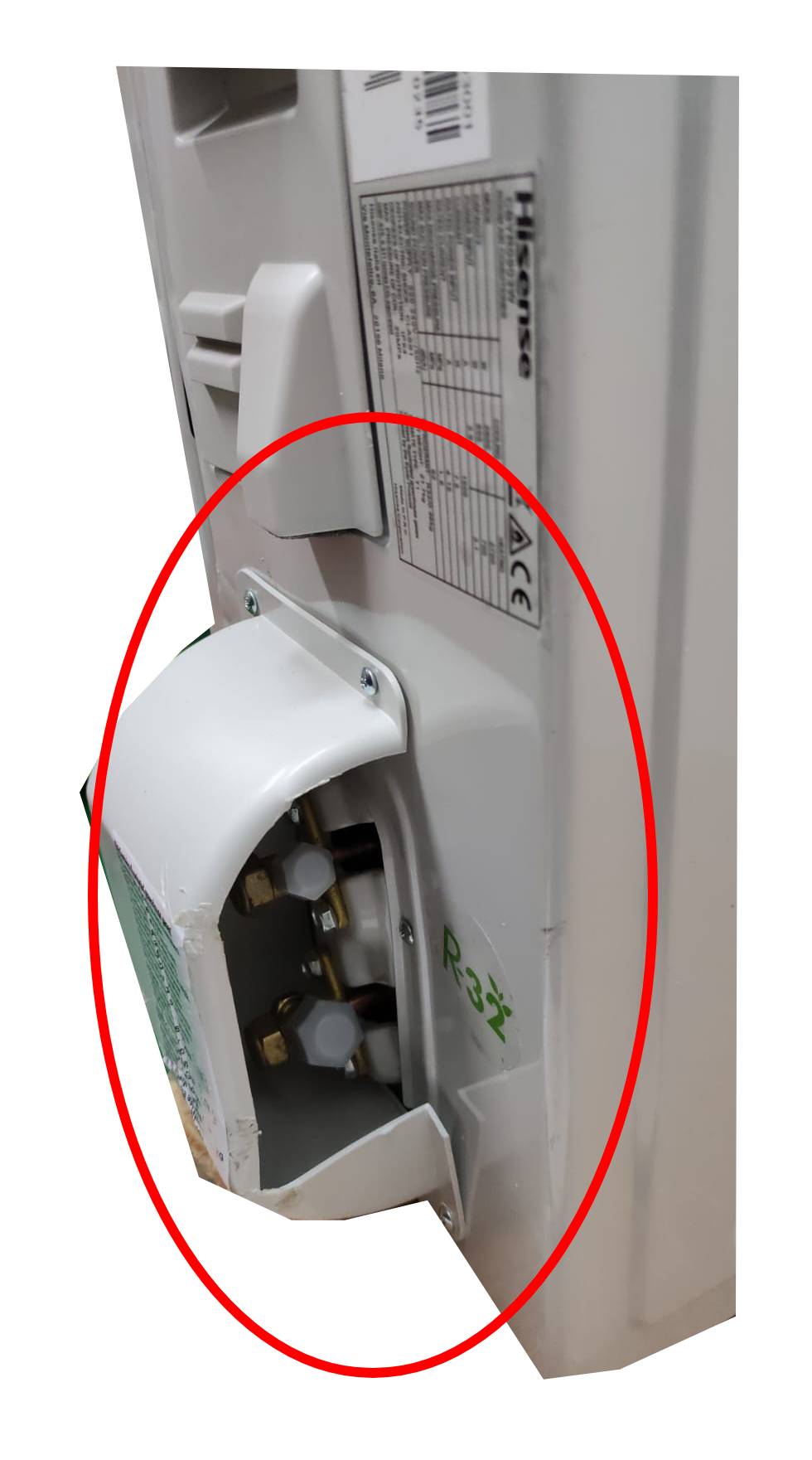 area occasioni climatizzatore condizionatore hisense inverter serie easy smart 9000 btu ca25yr05g _ ca25yr05w r 32 wi fi optional classe a__ a_ novita 2023 ao879