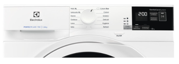 asciugatrice a pompa di calore electrolux 8 kg ew7hw842 lxpxa 59 6x63 8x85 perfectcare 700 sensicare system ecoflow partenza ritardata classe a__