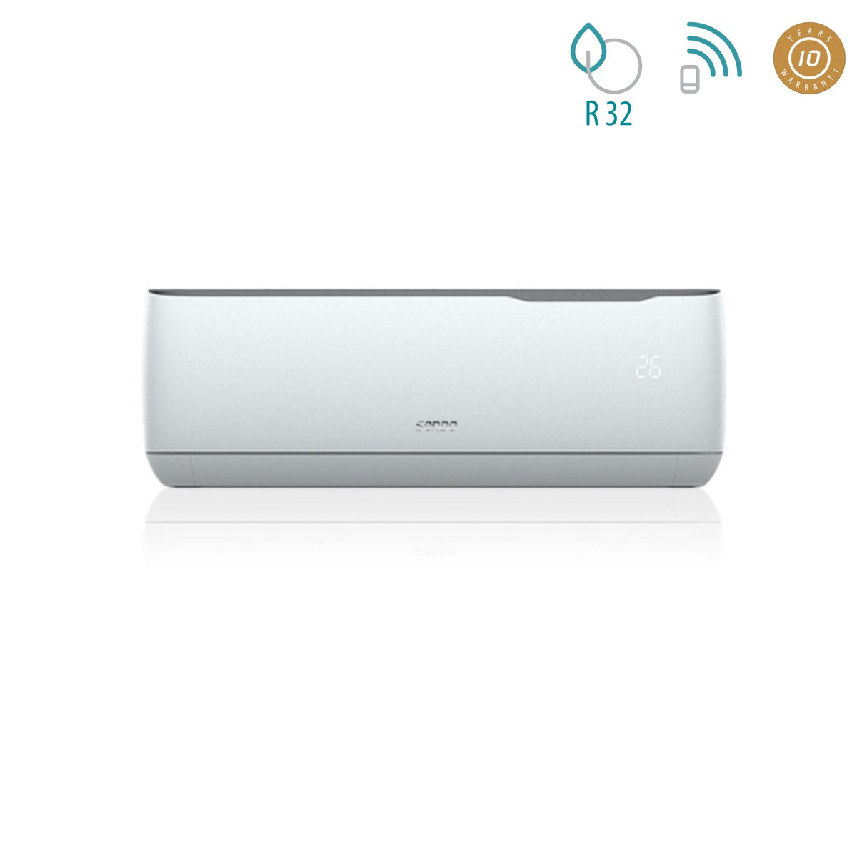 climatizzatore condizionatore sendo inverter serie aegean 12000 btu r 32 a__ snd 12agn2 id