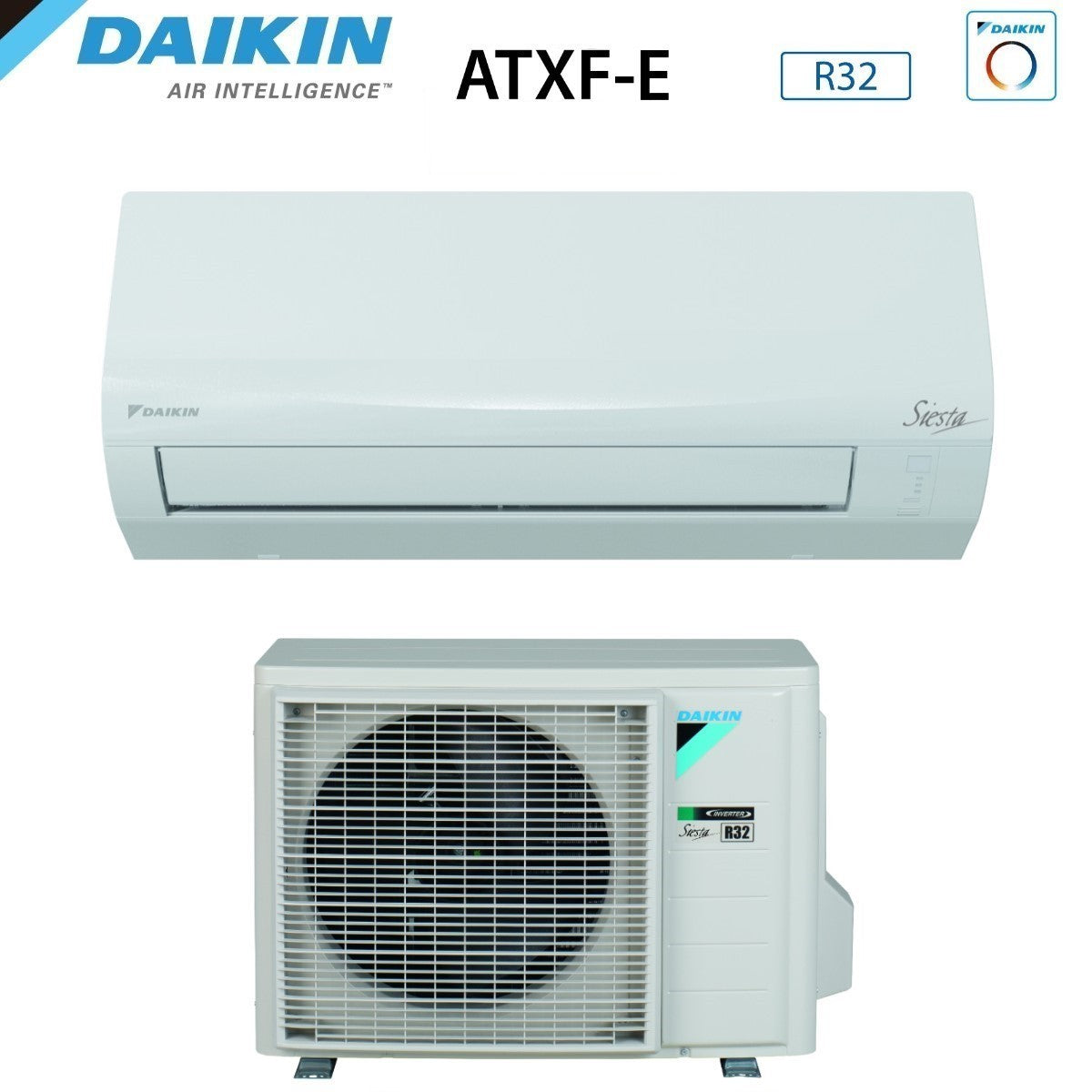daikin condizionatore daikin siesta atxf e 12000 btu atxf35e r 32 wi fi optional