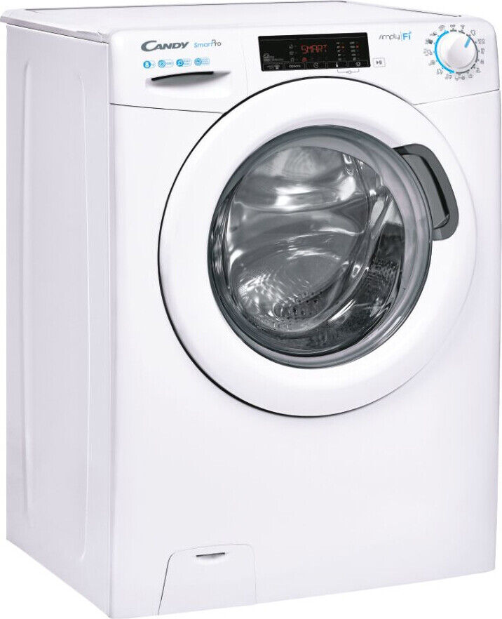 lavatrice slim a carico frontale candy cso44 1285te 2 s l60xp52xa85 8 kg 1200 giri classe energetica d wi fi + ble