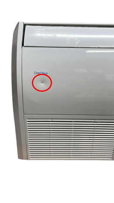oneclima area occasioni climatizzatore condizionatore oneclima inverter soffittopavimento 24000 btu air 24 pvmsft m r 32 wi fi optional con telecomando di serie incluso