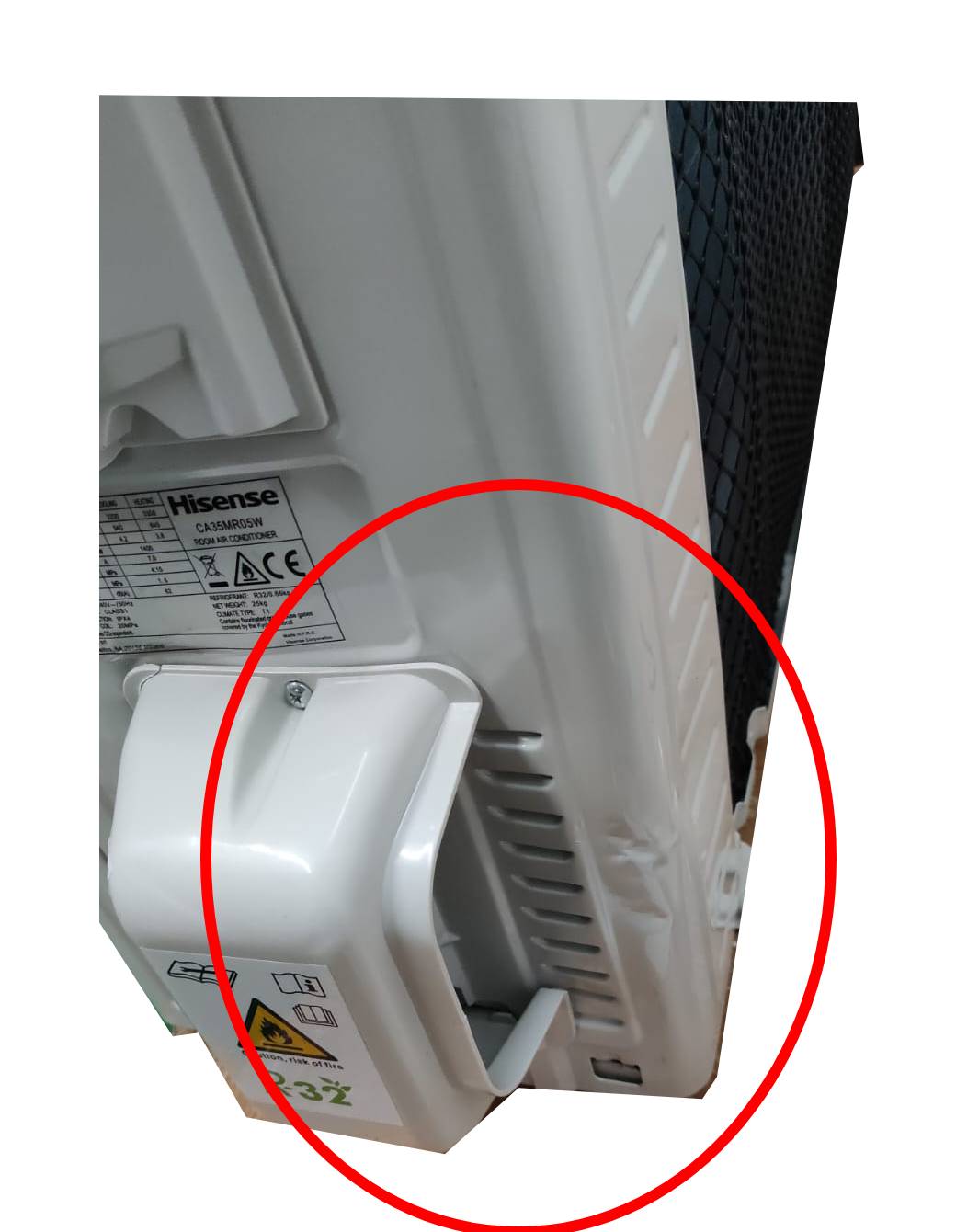 area occasioni climatizzatore condizionatore hisense inverter serie easy smart 12000 btu ca35mr05g _ ca35mr05w r 32 wi fi optional classe a__ a_ novita 2023 ao886