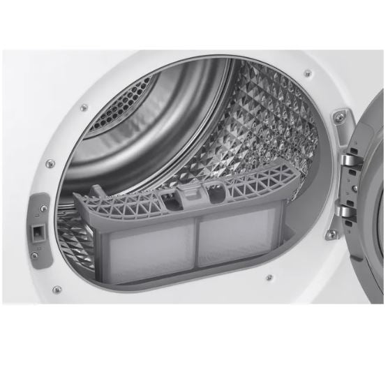 asciugatrice a pompa di calore 9kg samsung dv90bb5245aes3 optimal dry classe a ___