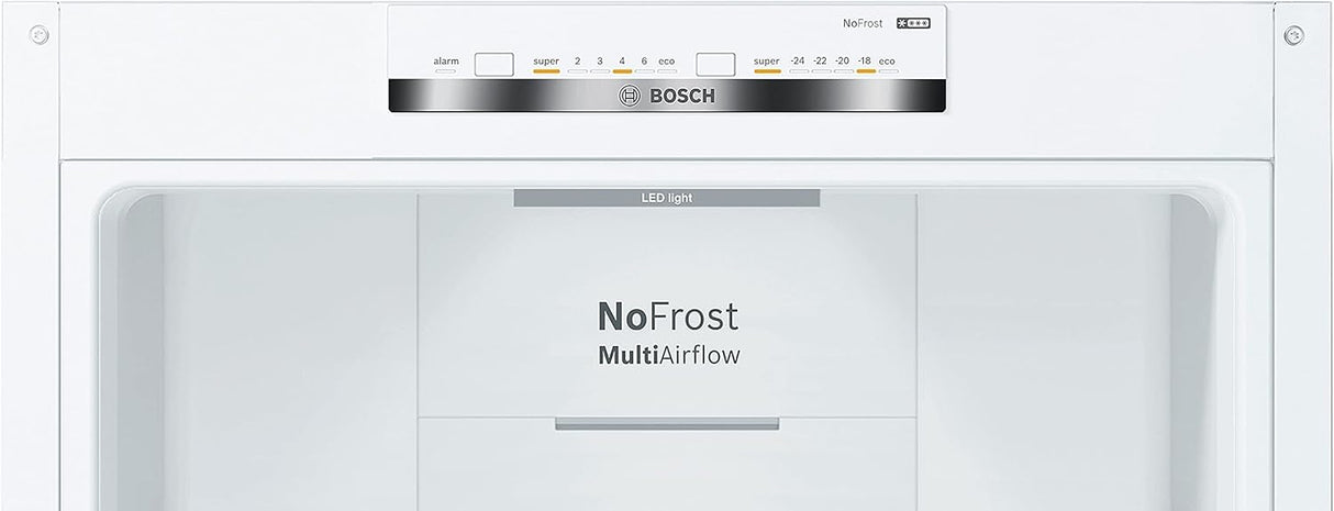 bosch frigorifero combinato bosch kgn39vweq 368 litri classe e a203xl60xp66 no frost bianco ean 4242005208388
