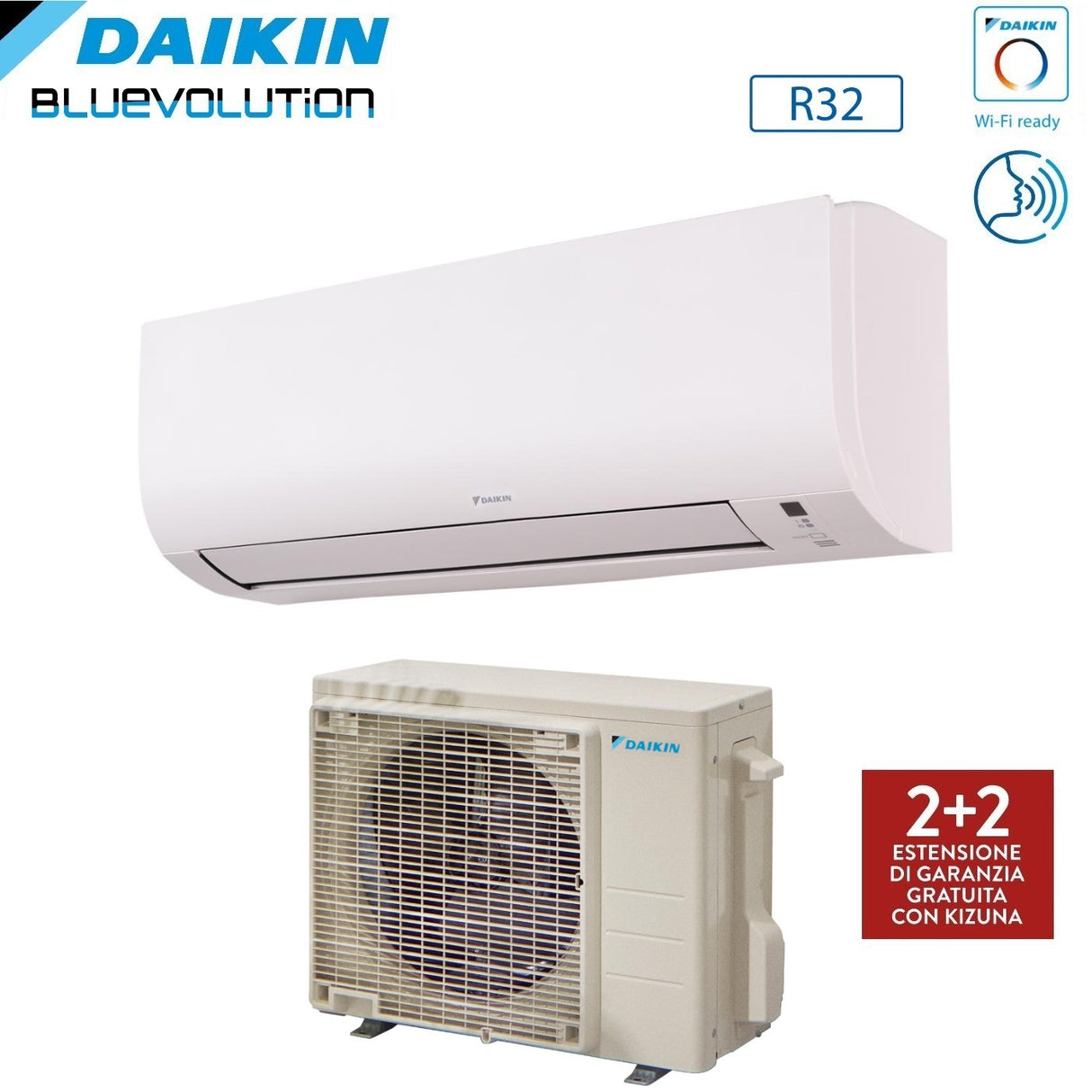 climatizzatore condizionatore daikin bluevolution inverter serie comfora 9000 btu ftxp25n + rxp25n r 32 wi fi optional